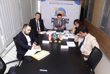 Chuvas no RS - Ministro das Cidades debate reconstrução de moradias com mais de 20 municípios gaúchos