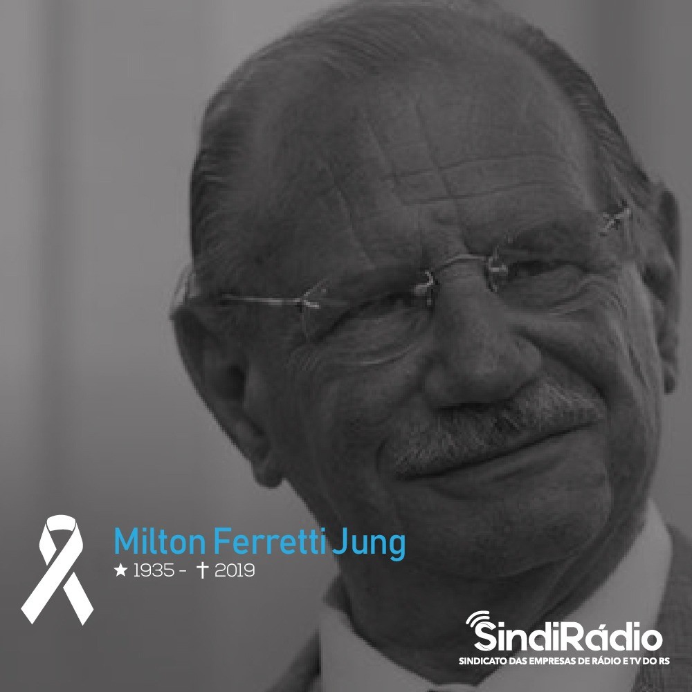 NOTA DE PESAR: Milton Jung