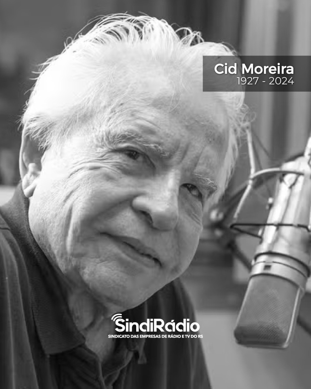 Nota de Pesar - Falecimento de Cid Moreira