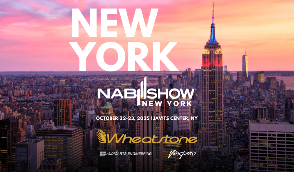  NAB Show New York 2025 divulga detalhes de programação voltada ao rádio, TV e novas mídias