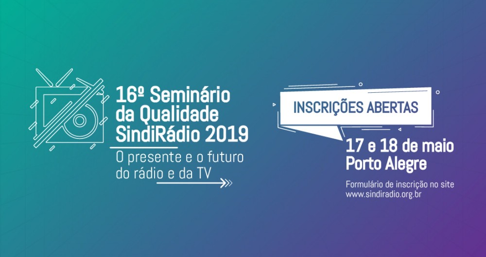 Inscrições abertas para o 16º Seminário da Qualidade