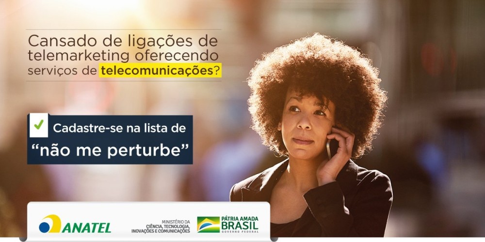 Cadastro “Não Me Perturbe” da Anatel vai bloquear telemarketing de serviços de telecom
