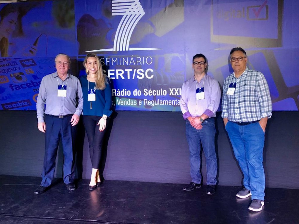 RADIODIFUSÃO NA ERA DIGITAL: SINDIRÁDIO PARTICIPA DO 7º SEMINÁRIO DO SERT/SC