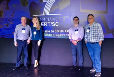 RADIODIFUSÃO NA ERA DIGITAL: SINDIRÁDIO PARTICIPA DO 7º SEMINÁRIO DO SERT/SC